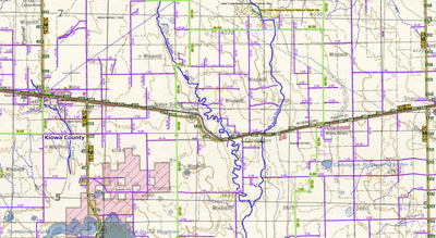 Lamar, CO Topographic Map for Navigation and Recreation Preview 3