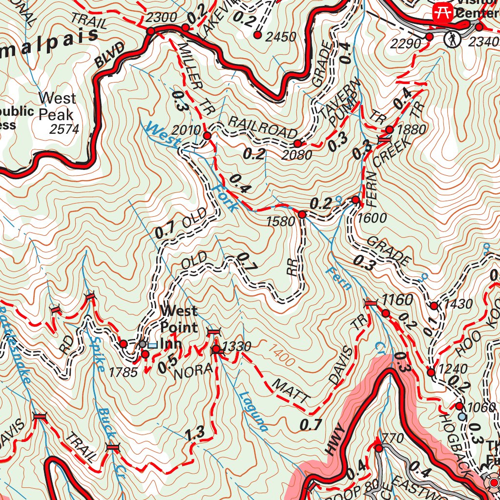 MWWD Marin Municipal Water District Map by Tom Harrison Maps | Avenza Maps