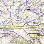 La Junta, CO Topographic Map for Navigation and Recreation (250K Quad) Preview 2
