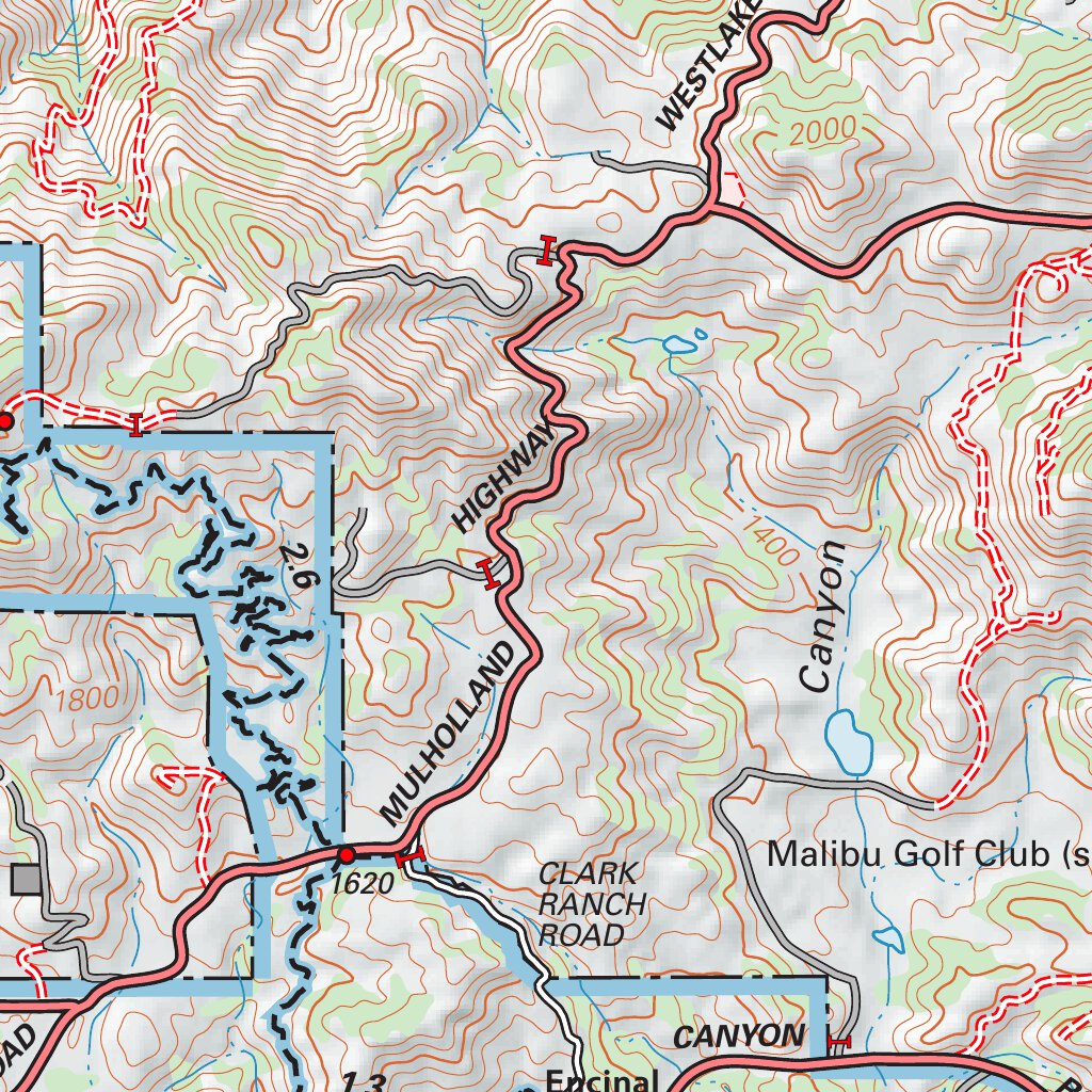 Zuma-Trancas Canyons Map by Tom Harrison Maps | Avenza Maps