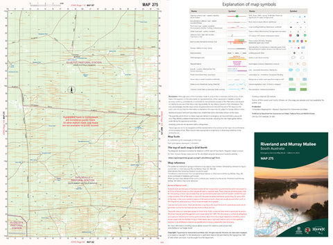 Riverland and Murray Mallee Map 275 Preview 1