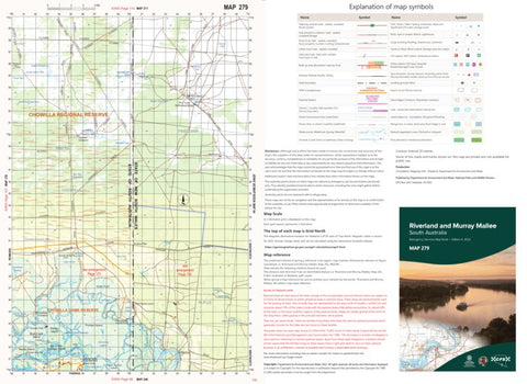 Riverland and Murray Mallee Map 279 Preview 1