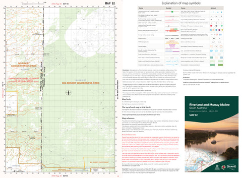 Riverland and Murray Mallee Map 92 Preview 1