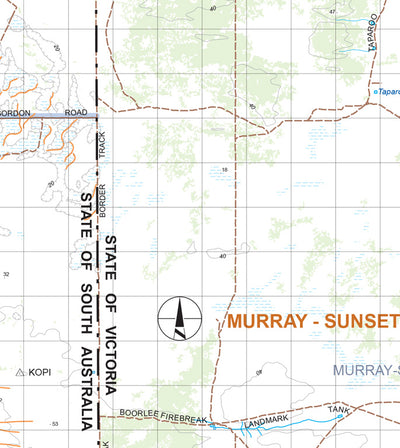 Riverland and Murray Mallee Map 217 Preview 2