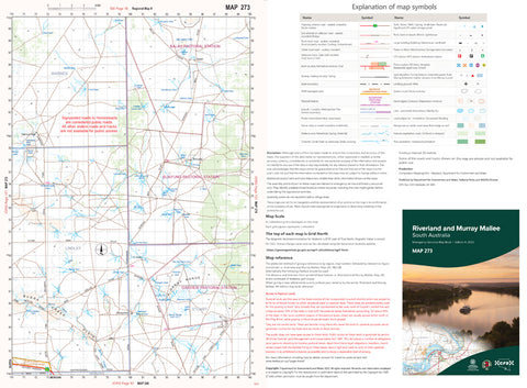 Riverland and Murray Mallee Map 273 Preview 1