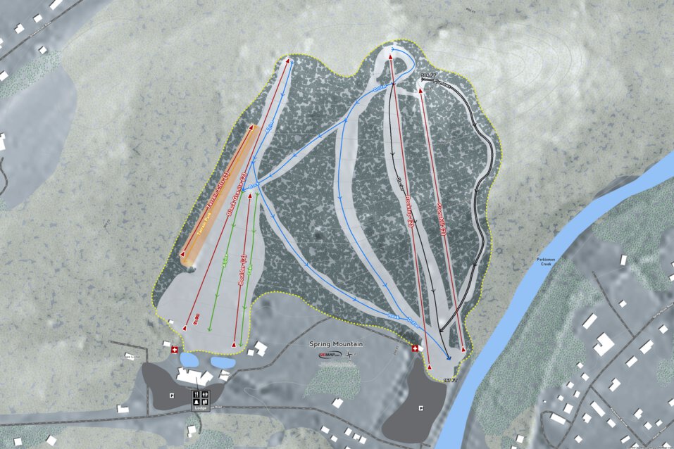 Spring Mountain Resort Map by Mapsynergy | Avenza Maps