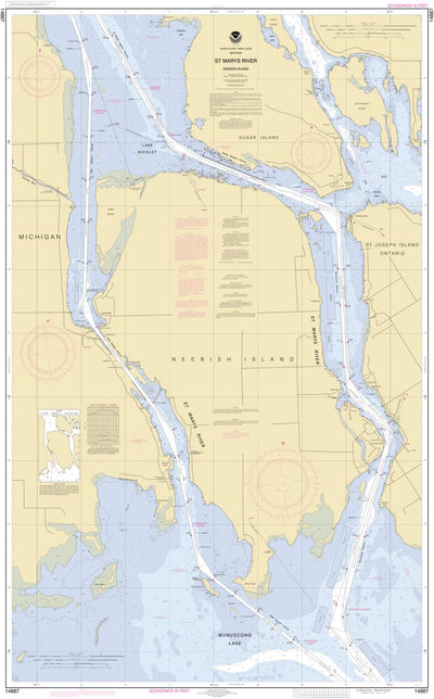 St Marys River - Vicinity Of Neebish Island Preview 1