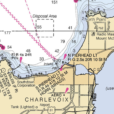 Lake Mich Grand Trav Bay And Little Trav Bay Mich Preview 3