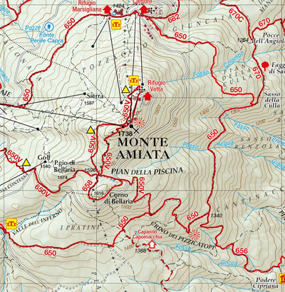 Monte Amiata Carta dei Sentieri Ed. 2023 Preview 3