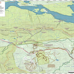 Maine AT Trail Map #7: The Bigelow Mountains Preview 1