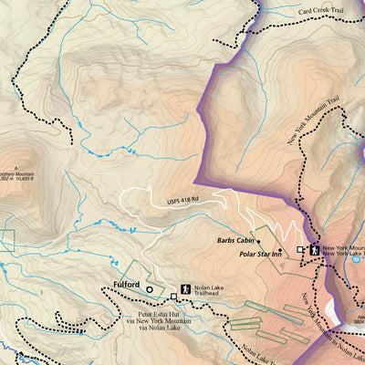 Vail Valley Recreation Map - Hike Colorado - Bike Colorado Preview 2