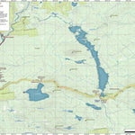 Maine AT Trail Map #9: Moxie Pond Preview 1