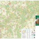 Cserhát turista-, biciklis térkép tourist, biking map Preview 1