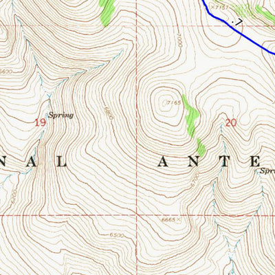 Central Oregon SxS Where to Ride Eastern Oregon Map #4 Preview 3