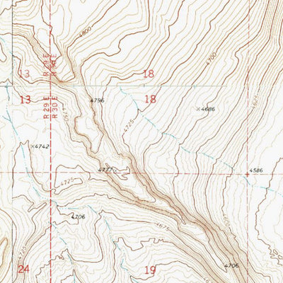 Central Oregon SxS Where to Ride Eastern Oregon Map #5 Preview 3