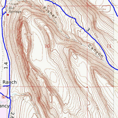 Central Oregon SxS Where to Ride Eastern Oregon Map #6 Preview 3