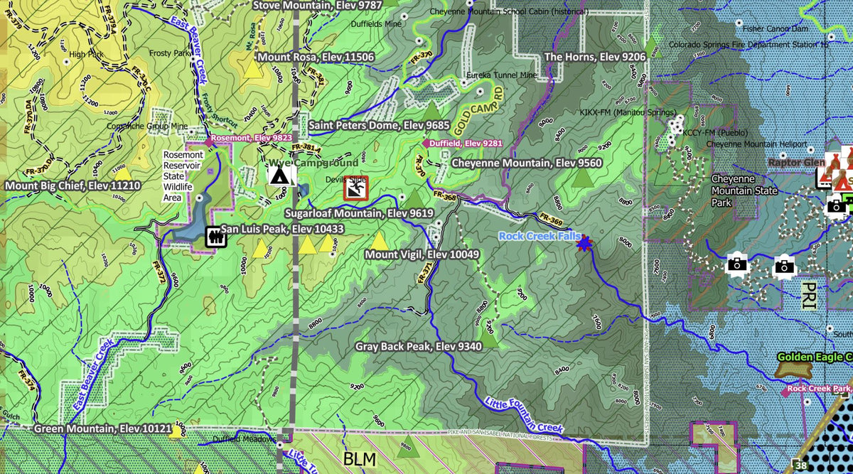 Colorado Springs Exploration Map by 3D Geologic Mapping LLC | Avenza Maps