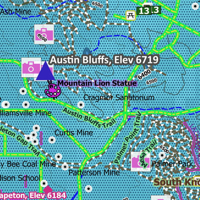 Colorado Springs Exploration Map Preview 3