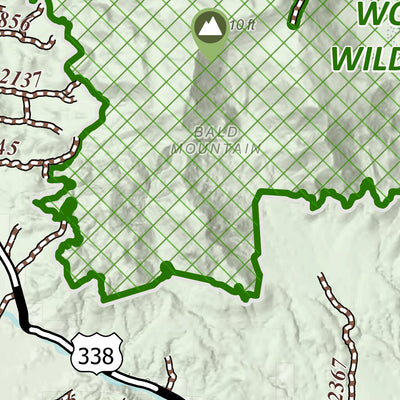 USFS Bridgeport Ranger District OHV Trails Preview 2