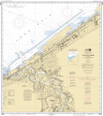 Cleveland Harbor Including Lower Cuyahoga River Preview 1