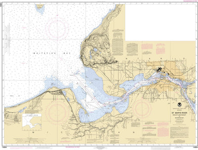 St Marys River Head Of Lake Nicolet To Whitefish Bay Preview 1