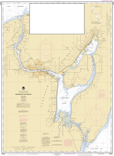 Keweenaw Waterway Michigan Including Torch Lake Preview 1
