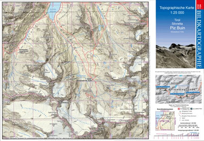 Sommerkarte Piz Buin 2023 1:25.000 Preview 1