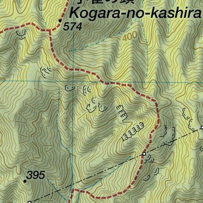 Shakujo-ga-take 錫杖ヶ岳 Hiking Map (Kansai, Japan) 1:25,000 Preview 3