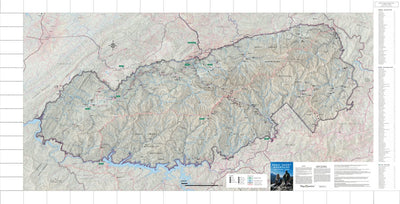 Great Smoky Mountains National Park Hiking Trails Map Preview 1