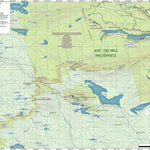 Maine AT Trail Map #11: Big Wilson Falls Preview 1