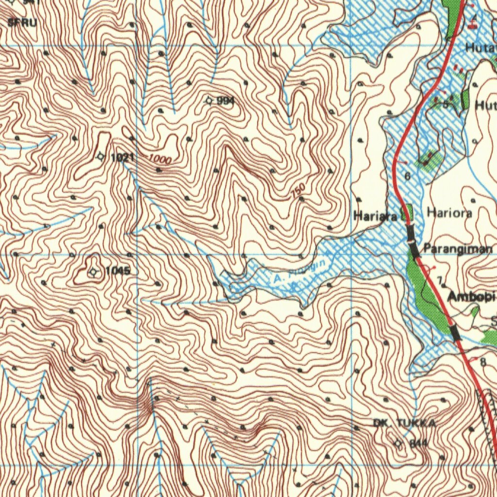 Barus (0618-22) Map by Badan Informasi Geospasial | Avenza Maps