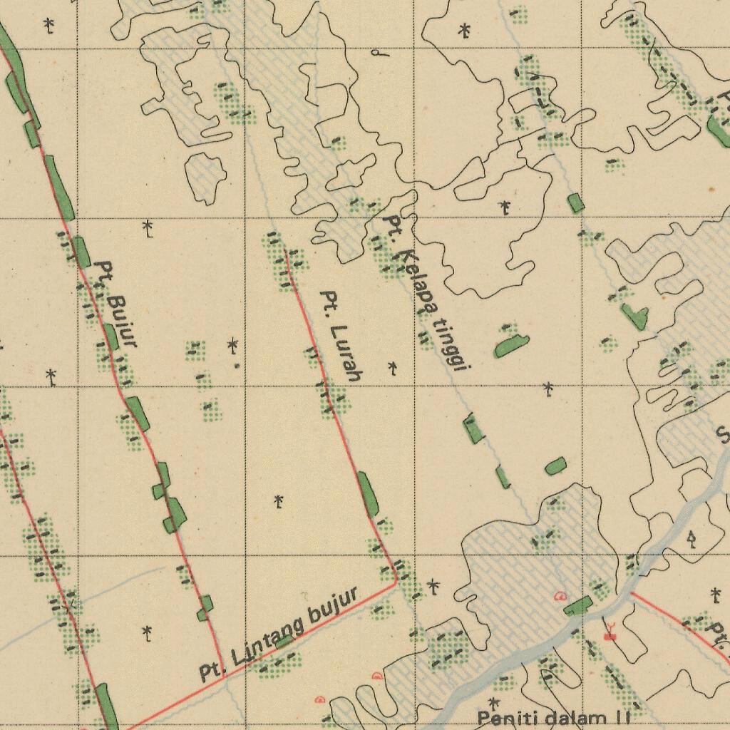 Jungkat (1316-31) Map by Badan Informasi Geospasial | Avenza Maps