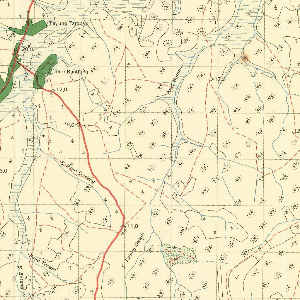 Tanjung Batu (1012-61) Map by Badan Informasi Geospasial | Avenza Maps