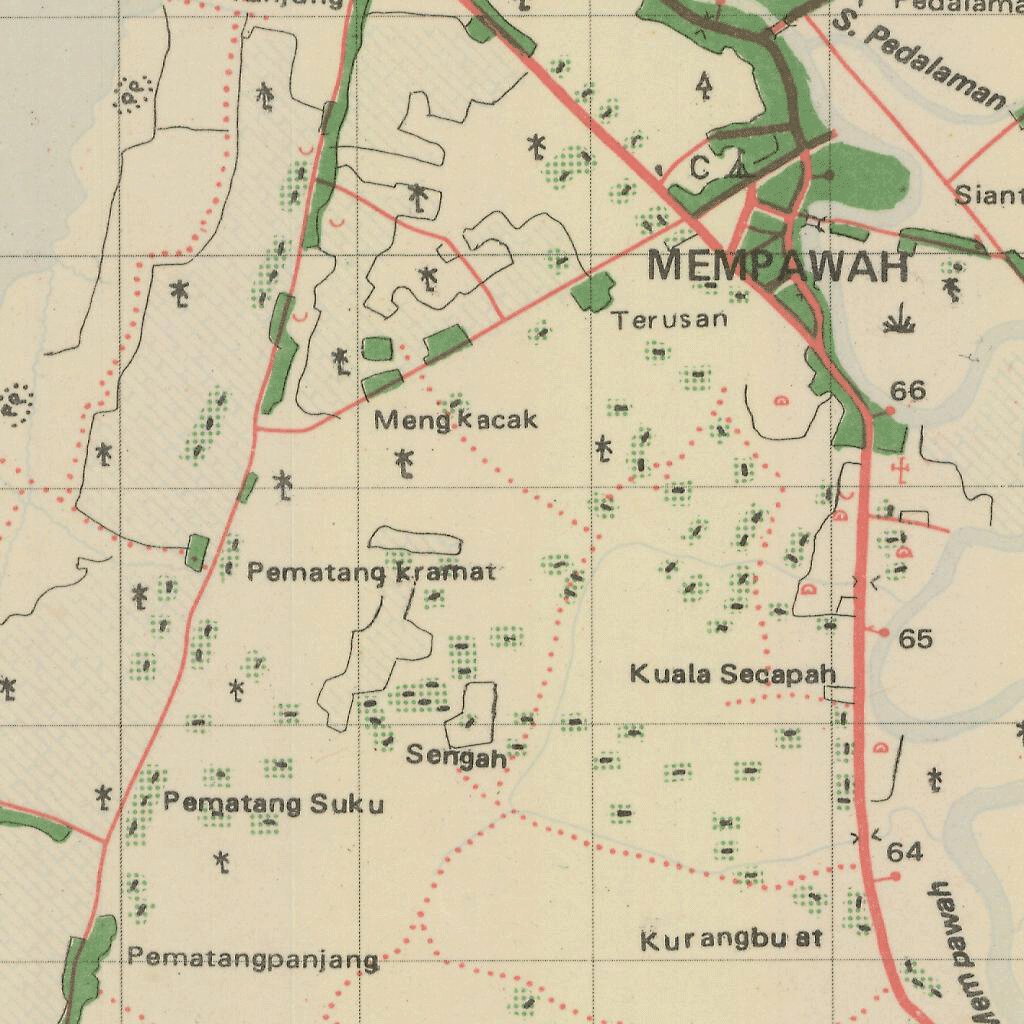 Mempawah (1316-24) Map by Badan Informasi Geospasial | Avenza Maps