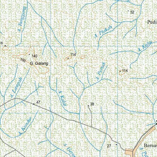 Kelapa (1114-21) Map by Badan Informasi Geospasial | Avenza Maps