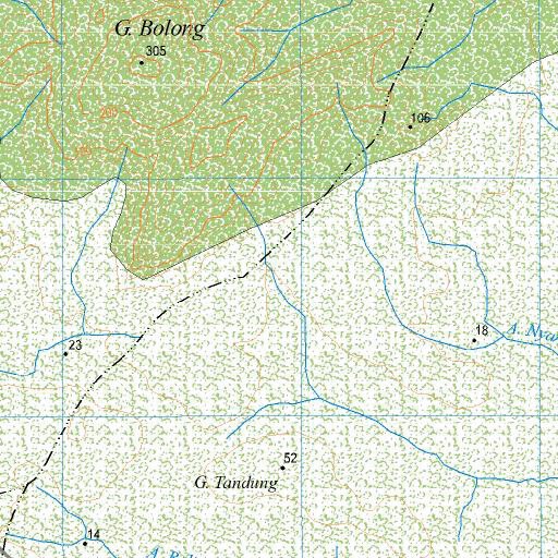 Gantung (1313-11) Map by Badan Informasi Geospasial | Avenza Maps