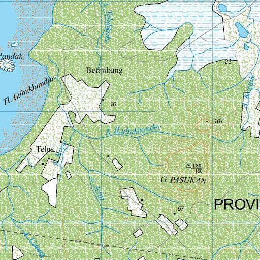 Jebus (1114-14) Map by Badan Informasi Geospasial | Avenza Maps