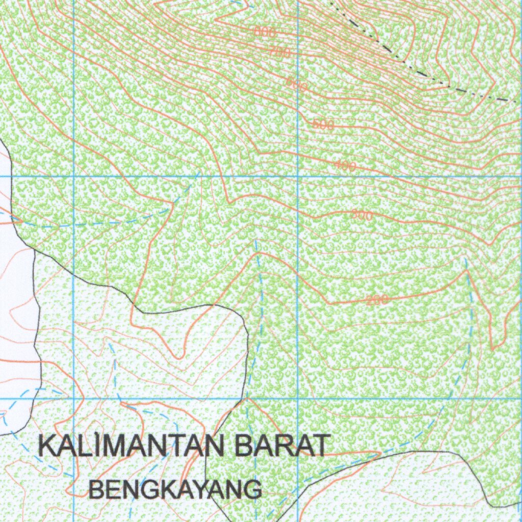 Bengkayang (1316-64) Map by Badan Informasi Geospasial | Avenza Maps