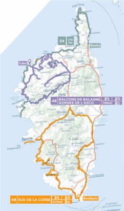 La France à Moto - Inset Corse Preview 1