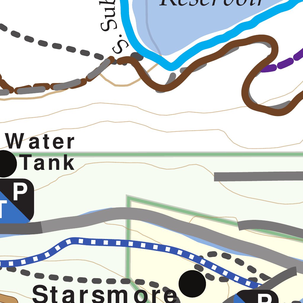 Stratton Open Space - Colorado Springs Map by Pocket Pals Trail Maps ...