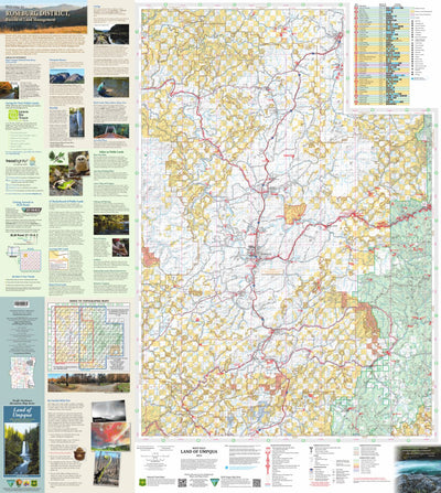 Land Of Umpqua Recreation Map West Preview 1