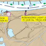 Chart 14 - Upper Mississippi River Miles 828-819 Preview 3