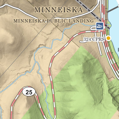 Chart 28 - Upper Mississippi River Miles 744-738 Preview 3