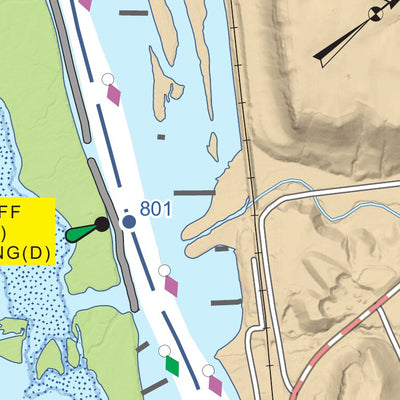 Chart 18 - Upper Mississippi River Miles 802-796 Preview 3