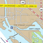 Chart 37 - Upper Mississippi River Miles 699-693 Preview 2