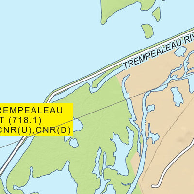 Chart 32 - Upper Mississippi River Miles 721-715 Preview 2