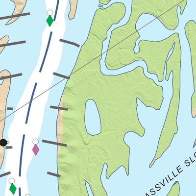 Chart 52 - Upper Mississippi River Miles 612-607 Preview 2