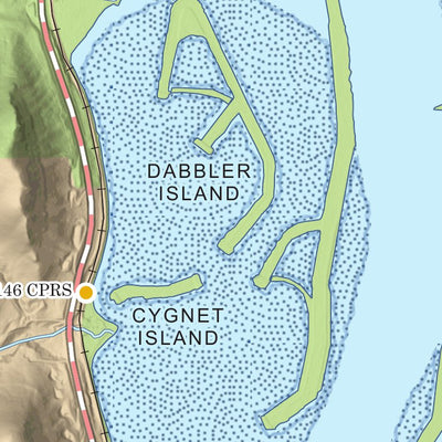 Chart 39 - Upper Mississippi River Miles 687-681 Preview 3