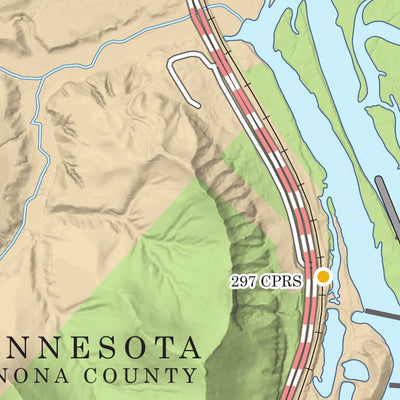 Chart 33 - Upper Mississippi River Miles 715-710 Preview 3