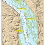 Chart 50 - Upper Mississippi River Miles 624-618 Preview 1